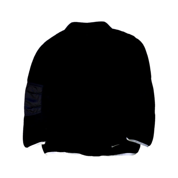 A Black Lightweight Jackets from Nike in size 8Y for boy. (Back View)