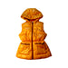 A Orange Outerwear Vests from Jacadi in size 10Y for girl. (Front View)