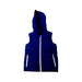 A Blue Outerwear Vests from Jacadi in size 8Y for boy. (Front View)