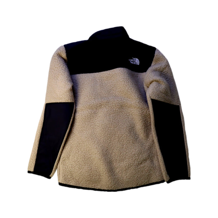 A Beige Puffer/Quilted Jackets from The North Face in size 7Y for neutral. (Back View)