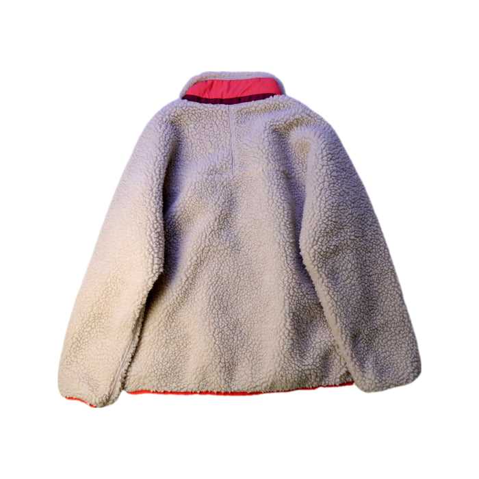A Beige Puffer/Quilted Jackets from Patagonia in size 7Y for neutral. (Back View)