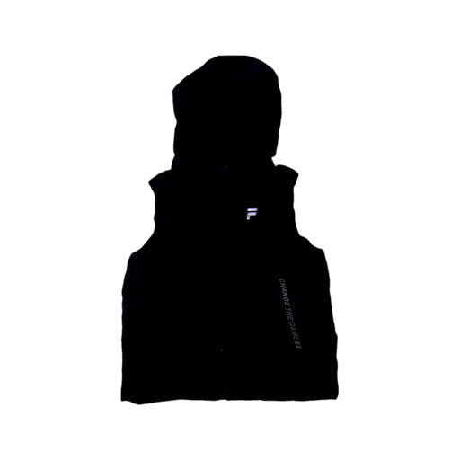 A Black Outerwear Vests from Fila in size 7Y for neutral. (Front View)