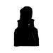A Black Outerwear Vests from Fila in size 7Y for neutral. (Front View)