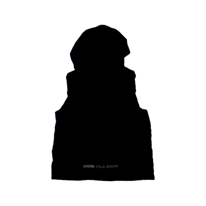 A Black Outerwear Vests from Fila in size 7Y for neutral. (Back View)