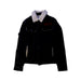 A Black Lightweight Jackets from Zadig & Voltaire in size 10Y for girl. (Front View)