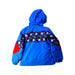 A Blue Ski Jackets from Spyder in size 6T for boy. (Back View)