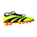 A Yellow Cleats/Soccer Shoes from Adidas in size 12Y for boy. (Front View)