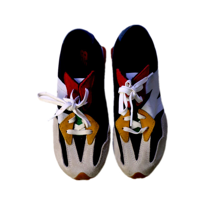 A Multicolour Sneakers from New Balance in size 10Y for neutral. (Back View)