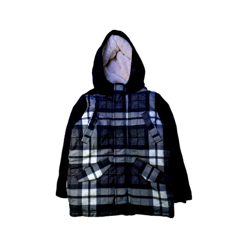 A Black Puffer/Quilted Coats & Outerwear from Abercrombie & Fitch in size 7Y for boy. (Front View)
