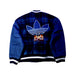 A Navy Lightweight Jackets from Adidas in size 9Y for boy. (Back View)
