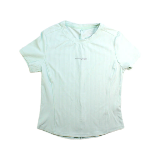 A Green Short Sleeve Tops from Moody Tiger in size 10Y for girl. (Front View)