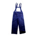 A Navy Long Overalls from Jacadi in size 6T for girl. (Back View)