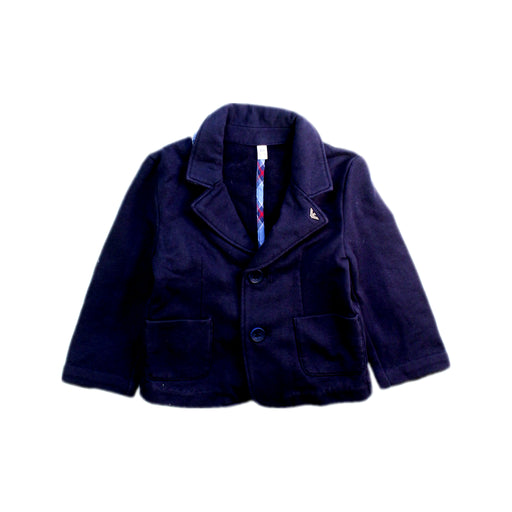 A Navy Blazers from Emporio Armani in size 3-6M for boy. (Front View)
