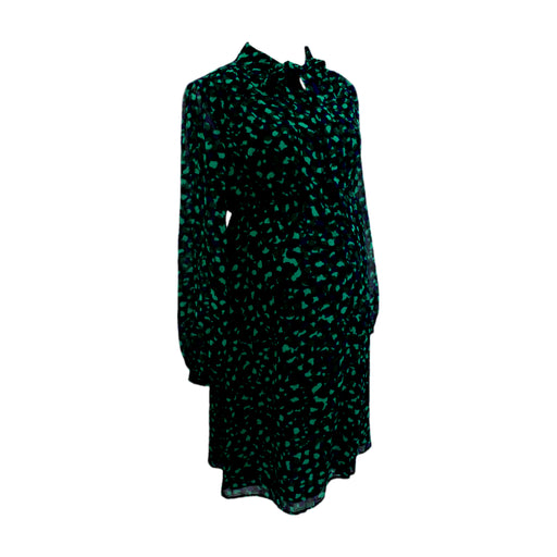 A Black Long Sleeve Dresses from Mayarya in size Maternity-XS for maternity. (Front View)