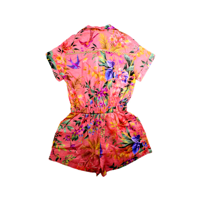 A Multicolour Short Sleeve Rompers from Zimmermann in size 8Y for girl. (Back View)