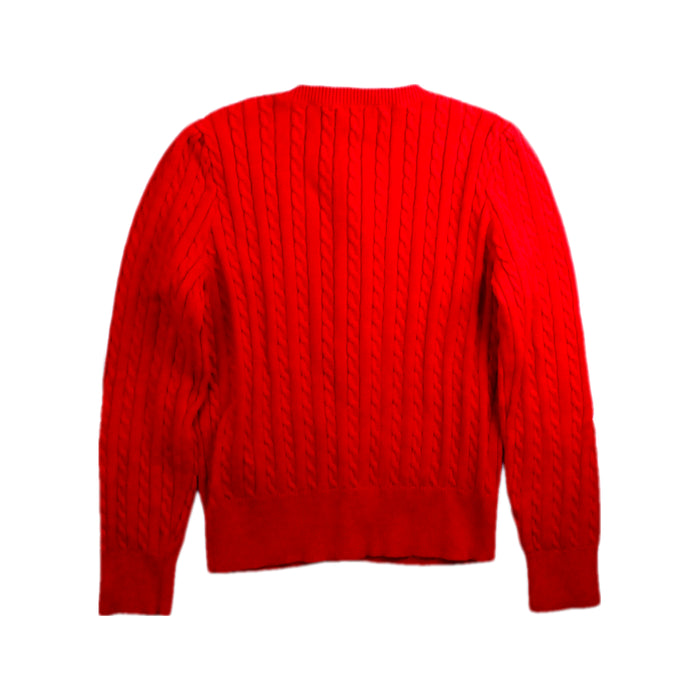 A Red Cardigans from Polo Ralph Lauren in size 6T for girl. (Back View)