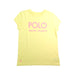 A Yellow Short Sleeve T Shirts from Polo Ralph Lauren in size 6T for girl. (Front View)