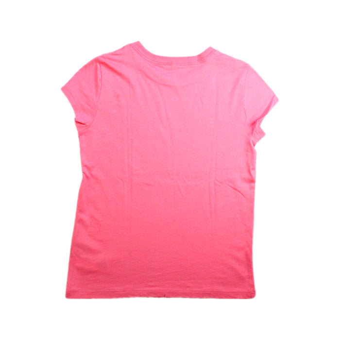 A Pink Short Sleeve T Shirts from Polo Ralph Lauren in size 6T for girl. (Back View)