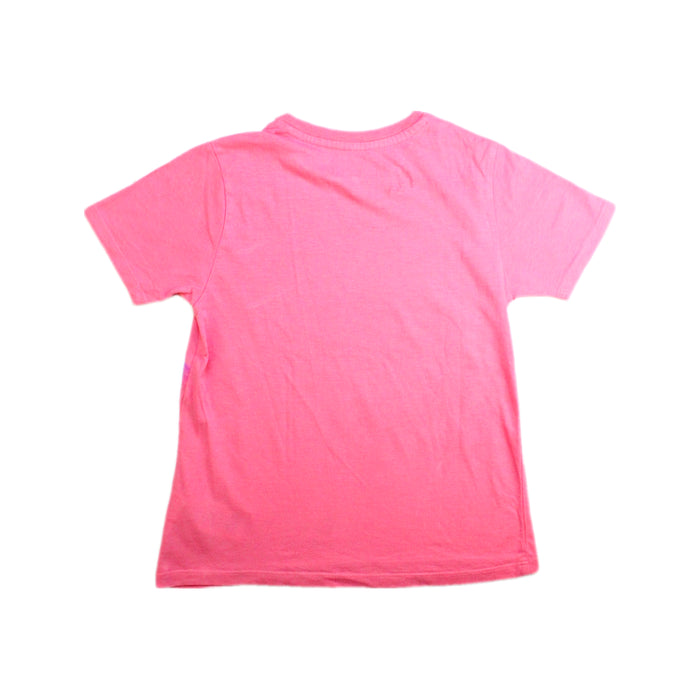 A Pink Short Sleeve T Shirts from Polo Ralph Lauren in size 6T for girl. (Back View)