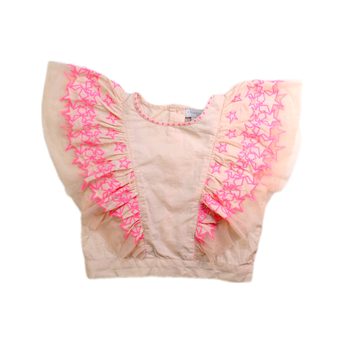 A Beige Sleeveless Tops from Stella McCartney in size 6T for girl. (Front View)