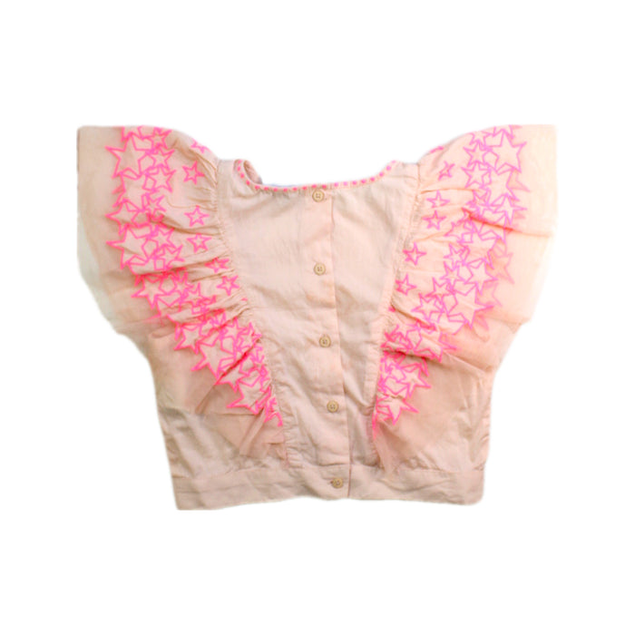 A Beige Sleeveless Tops from Stella McCartney in size 6T for girl. (Back View)