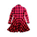 A Red Long Sleeve Dresses from Polo Ralph Lauren in size 6T for girl. (Back View)
