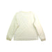 A Ivory Long Sleeve Tops from Hot Biscuits Mikihouse in size 5T for girl. (Back View)