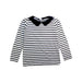 A White Long Sleeve Tops from Jacadi in size 6T for girl. (Front View)