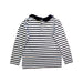 A White Long Sleeve Tops from Jacadi in size 6T for girl. (Back View)