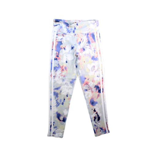 A Multicolour Leggings from Adidas in size 7Y for girl. (Front View)
