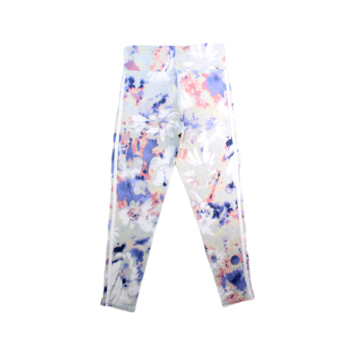 A Multicolour Leggings from Adidas in size 7Y for girl. (Back View)