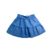 A Blue Short Skirts from Nanos in size 7Y for girl. (Front View)