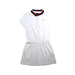 A White Short Sleeve Dresses from Tommy Hilfiger in size 6T for girl. (Front View)