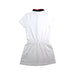 A White Short Sleeve Dresses from Tommy Hilfiger in size 6T for girl. (Back View)