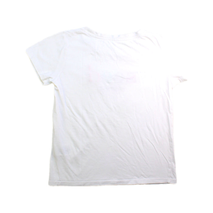 A White Short Sleeve T Shirts from Seed in size 8Y for girl. (Back View)