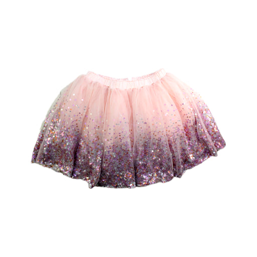 A Pink Tulle Skirts from Seed in size 8Y for girl. (Front View)