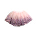 A Pink Tulle Skirts from Seed in size 8Y for girl. (Back View)