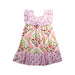 A Multicolour Sleeveless Dresses from Cath Kids London in size 3T for girl. (Back View)
