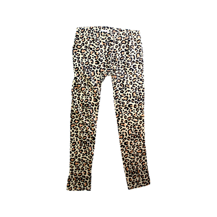 A Beige Leggings from Seed in size 9Y for girl. (Front View)
