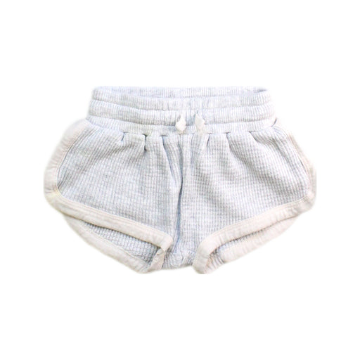 A Grey Shorts from Seed in size 3-6M for girl. (Front View)
