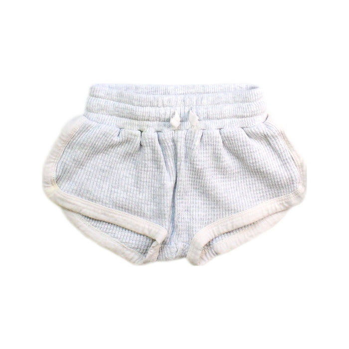A Grey Shorts from Seed in size 3-6M for girl. (Front View)
