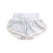 A Grey Shorts from Seed in size 3-6M for girl. (Front View)