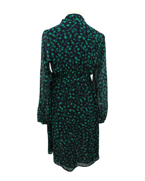 A Black Long Sleeve Dresses from Mayarya in size Maternity-XS for maternity. (Back View)