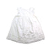 A White Sleeveless Dresses from Minihaha in size 18-24M for girl. (Front View)