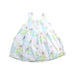 A White Sleeveless Dresses from Minihaha in size 3-6M for girl. (Back View)