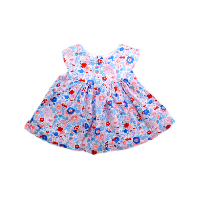 A Multicolour Short Sleeve Dresses from Jacadi in size 3-6M for girl. (Front View)