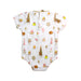A White Short Sleeve Bodysuits from Atelier Choux in size 3-6M for girl. (Back View)