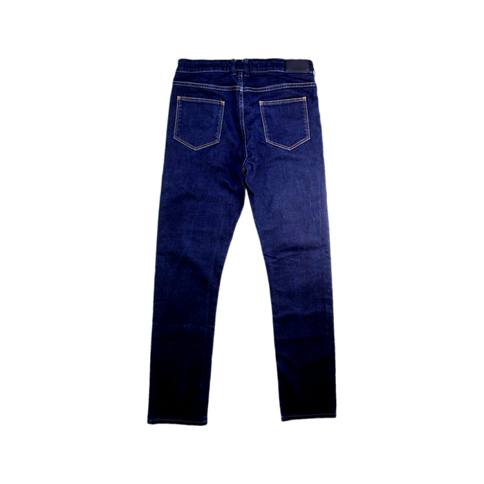 A Blue Jeans from Jacadi in size 12Y for boy. (Back View)