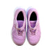 A Pink Sneakers from ASICS in size 10Y for girl. (Back View)