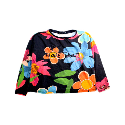 A Multicolour Long Sleeve Tops from Desigual in size 7Y for girl. (Front View)